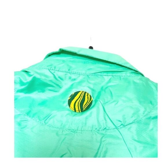 Nike Mens Green Full Zip Up Water Repellent Pockets Light Golf Jacket Sz XXL New - Picture 10 of 12